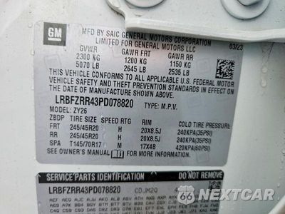 Zdjęcie 13 z 13 samochodu: 2023 BUICK ENVISION AVENIR VIN:LRBFZRR43PD078820 - miniatura
