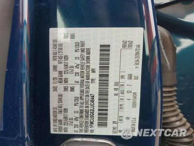 Zdjęcie 14 z 14 samochodu: 2020 FORD ESCAPE SE VIN:1FMCU0G62LUC48447 - miniatura