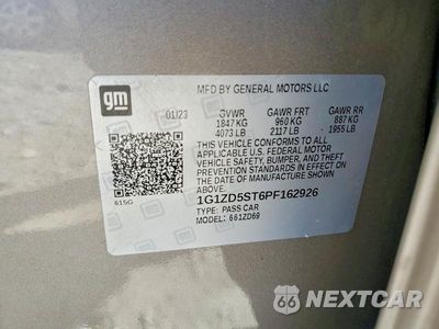 Zdjęcie 12 z 12 samochodu: 2023 CHEVROLET MALIBU LT VIN:1G1ZD5ST6PF162926 - miniatura