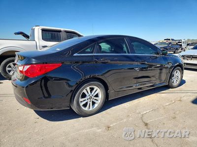 Trzecie zdjęcie samochodu z tyłu: 2014 HYUNDAI SONATA GLS VIN:5NPEB4AC9EH893408 - miniatura