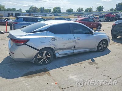 Trzecie zdjęcie samochodu z tyłu: 2020 NISSAN SENTRA SV VIN:3N1AB8CV1LY216540 - miniatura