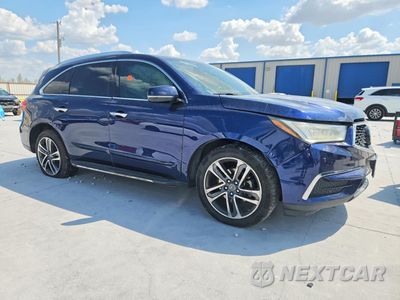 Czwarte zdjęcie samochodu z boku: 2018 ACURA MDX TECHNOLOGY VIN:5J8YD3H56JL001244 - miniatura