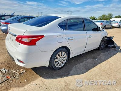 Trzecie zdjęcie samochodu z tyłu: 2017 NISSAN SENTRA S VIN:3N1AB7AP0HY232038 - miniatura