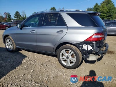 Drugie zdjęcie samochodu z przodu: 2012 MERCEDES-BENZ M-CLASS ML350 4MATIC VIN:4JGDA5HB5CA025505 - miniatura
