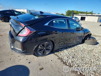 Trzecie zdjęcie samochodu z tyłu: 2019 HONDA CIVIC EXL VIN:SHHFK7H80KU207188 - miniatura