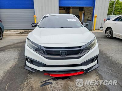 Piąte zdjęcie samochodu w środku: 2019 HONDA CIVIC TOURING VIN:19XFC1F9XKE201976 - miniatura