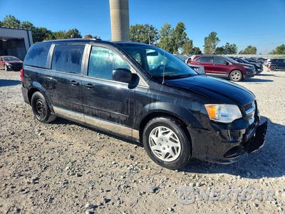 Czwarte zdjęcie samochodu z boku: 2014 DODGE GRAND CARAVAN SE VIN:2C4RDGBGXER287598 - miniatura