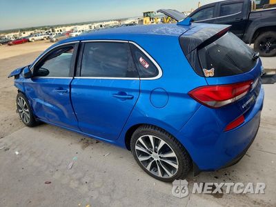 Drugie zdjęcie samochodu z przodu: 2018 HYUNDAI ELANTRA GT BASE VIN:KMHH35LE6JU021309 - miniatura