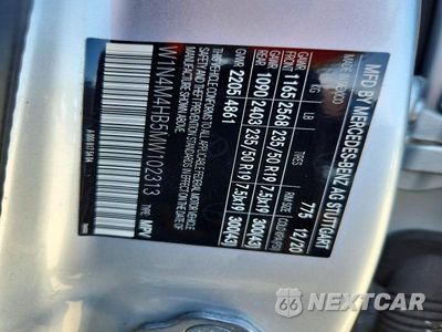 Zdjęcie 13 z 13 samochodu: 2021 MERCEDES-BENZ GLB 250 4MATIC VIN:W1N4M4HB5MW102313 - miniatura