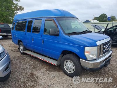 Czwarte zdjęcie samochodu z boku: 2013 FORD ECONOLINE E350 SUPER DUTY VAN VIN:1FTSS3EL6DDB06443 - miniatura