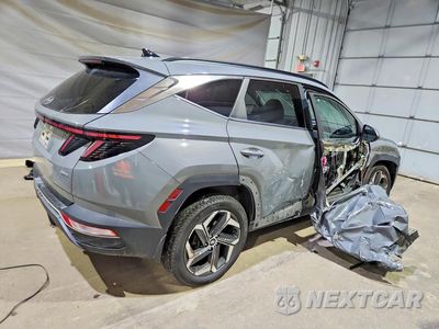 Trzecie zdjęcie samochodu z tyłu: 2024 HYUNDAI TUCSON SEL VIN:5NMJFCDE6RH419736 - miniatura
