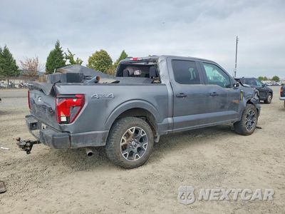 Trzecie zdjęcie samochodu z tyłu: 2024 FORD F150 STX VIN:1FTEW2LP7RKE75705 - miniatura