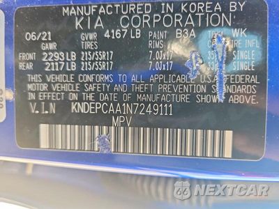 Zdjęcie 25 z 26 samochodu: 2022 KIA SELTOS LX VIN:KNDEPCAA1N7249111 - miniatura
