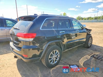 Trzecie zdjęcie samochodu z tyłu: 2014 JEEP GRAND CHEROKEE LIMITED VIN:1C4RJFBG6EC188238 - miniatura