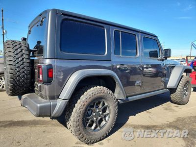 Trzecie zdjęcie samochodu z tyłu: 2024 JEEP WRANGLER 4XE VIN:1C4RJXN65RW356223 - miniatura