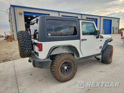 Trzecie zdjęcie samochodu z tyłu: 2013 JEEP WRANGLER SPORT VIN:1C4AJWAG2DL565547 - miniatura