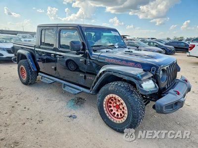 Czwarte zdjęcie samochodu z boku: 2020 JEEP GLADIATOR RUBICON VIN:1C6JJTBG8LL145522 - miniatura