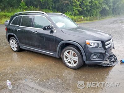 Czwarte zdjęcie samochodu z boku: 2021 MERCEDES-BENZ GLB 250 4MATIC VIN:W1N4M4HB7MW107349 - miniatura
