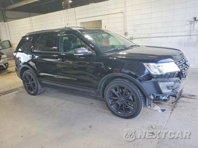 Czwarte zdjęcie samochodu z boku: 2017 FORD EXPLORER XLT VIN:1FM5K8D86HGD64095 - miniatura