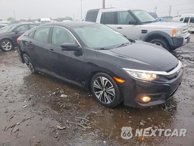 Czwarte zdjęcie samochodu z boku: 2017 HONDA CIVIC EX VIN:19XFC1F33HE024157 - miniatura