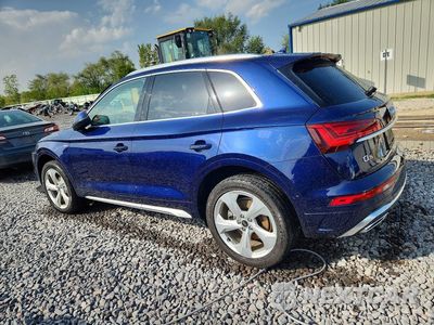Drugie zdjęcie samochodu z przodu: 2023 AUDI Q5 PREMIUM PLUS 45 VIN:WA1EAAFY8P2173375 - miniatura