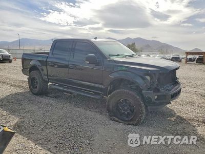 Czwarte zdjęcie samochodu z boku: 2018 FORD F150 SUPERCREW VIN:1FTEW1EG0JKD27181 - miniatura