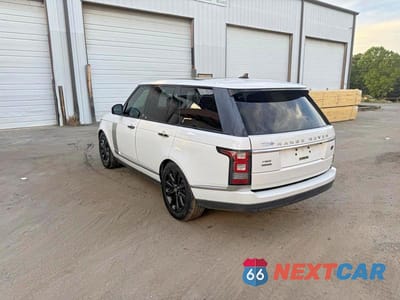 Trzecie zdjęcie samochodu z tyłu: 2016 LAND ROVER RANGE ROVER HSE VIN:SALGS2VF9GA245118 - miniatura