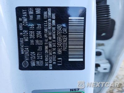 Zdjęcie 13 z 13 samochodu: 2024 HYUNDAI ELANTRA SEL VIN:KMHLS4DG6RU765480 - miniatura