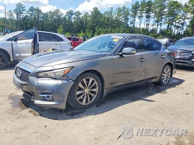 2014 INFINITI Q50 PREMIUM JN1BV7AP8EM686872 - główne zdjęcie licytacji z USA - miniatura
