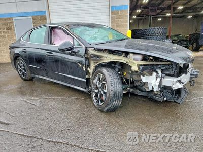 Czwarte zdjęcie samochodu z boku: 2025 HYUNDAI SONATA SEL VIN:KMHL64JA8SA441927 - miniatura