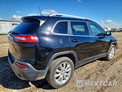 Trzecie zdjęcie samochodu z tyłu: 2017 JEEP CHEROKEE LIMITED VIN:1C4PJMDSXHW648467 - miniatura