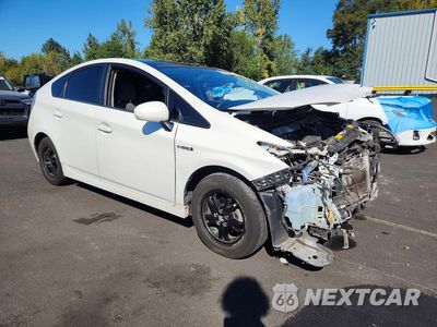 Czwarte zdjęcie samochodu z boku: 2012 TOYOTA PRIUS THREE VIN:JTDKN3DU6C1553873 - miniatura