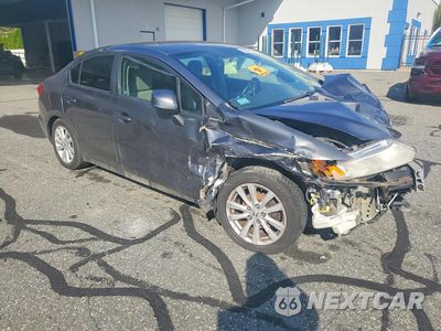 Czwarte zdjęcie samochodu z boku: 2012 HONDA CIVIC LX VIN:19XFB2F59CE361838 - miniatura