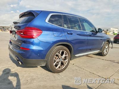 Trzecie zdjęcie samochodu z tyłu: 2021 BMW X3 XDRIVE30I VIN:5UXTY5C04M9H04042 - miniatura