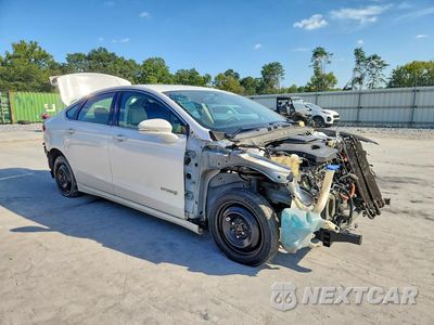 Czwarte zdjęcie samochodu z boku: 2014 FORD FUSION SE HYBRID VIN:3FA6P0LU3ER140125 - miniatura