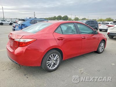 Trzecie zdjęcie samochodu z tyłu: 2014 TOYOTA COROLLA LE PLUS VIN:5YFBURHE9EP029642 - miniatura