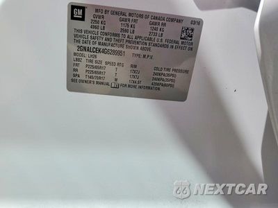 Zdjęcie 14 z 14 samochodu: 2016 CHEVROLET EQUINOX LT VIN:2GNALCEK4G6289951 - miniatura