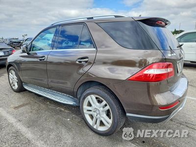 Drugie zdjęcie samochodu z przodu: 2015 MERCEDES-BENZ ML 350 VIN:4JGDA5JB2FA495554 - miniatura