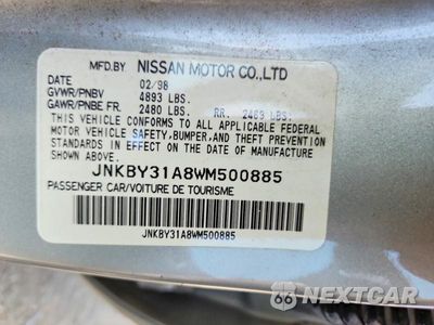 Zdjęcie 12 z 12 samochodu: 1998 INFINITI Q45 BASE VIN:JNKBY31A8WM500885 - miniatura