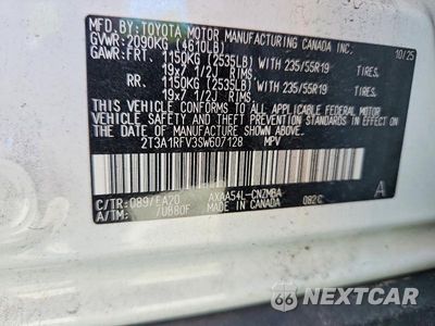 Zdjęcie 13 z 13 samochodu: 2025 TOYOTA RAV4 XLE PREMIUM VIN:2T3A1RFV3SW607128 - miniatura
