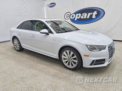 Czwarte zdjęcie samochodu z boku: 2018 AUDI A4 PREMIUM VIN:WAUDNAF47JN018127 - miniatura