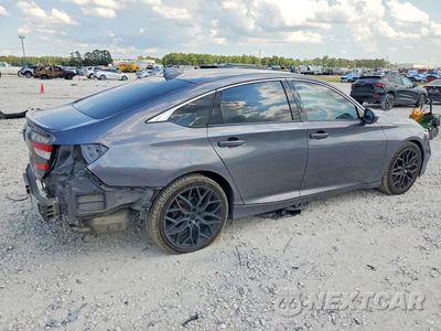 Trzecie zdjęcie samochodu z tyłu: 2020 HONDA ACCORD SPORT VIN:1HGCV1F35LA121810 - miniatura