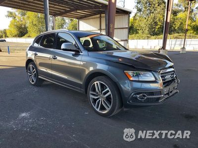Czwarte zdjęcie samochodu z boku: 2016 AUDI SQ5 PREMIUM PLUS VIN:WA1CCAFP8GA035284 - miniatura