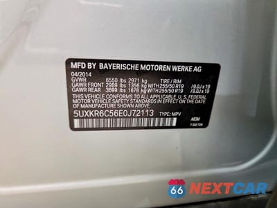 Zdjęcie 13 z 13 samochodu: 2014 BMW X5 XDRIVE50I VIN:5UXKR6C56E0J72113 - miniatura