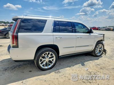 Trzecie zdjęcie samochodu z tyłu: 2019 CADILLAC ESCALADE PLATINUM VIN:1GYS4DKJ6KR118914 - miniatura