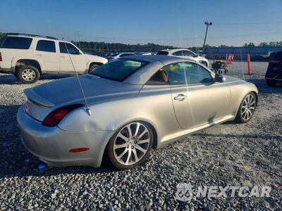 Trzecie zdjęcie samochodu z tyłu: 2002 LEXUS SC 430 VIN:JTHFN48Y020030243 - miniatura