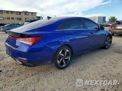 Trzecie zdjęcie samochodu z tyłu: 2023 HYUNDAI ELANTRA LIMITED VIN:KMHLP4AG1PU618373 - miniatura
