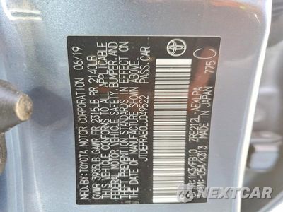 Zdjęcie 12 z 12 samochodu: 2020 TOYOTA COROLLA LE VIN:JTDEPRAE0LJ049522 - miniatura