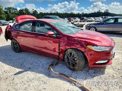 Czwarte zdjęcie samochodu z boku: 2018 FORD FUSION SE VIN:3FA6P0HD2JR127367 - miniatura