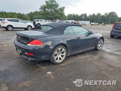 Trzecie zdjęcie samochodu z tyłu: 2006 BMW 650 I VIN:WBAEK13456CN78748 - miniatura